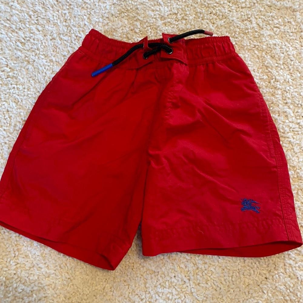 Burberry boys 3T swim trunks